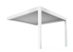 Pergola bioclimatica addossata BIO TECH- 90
